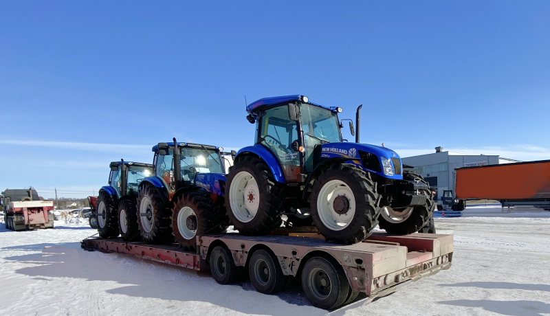 Посевная 2022 с новыми тракторами New Holland!